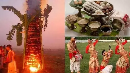 Assamese Celebrate Bhogali Bihu in Hyderabad Assamese Celebrate Bhogali Bihu in Hyderabad