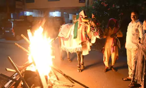 Bhogi Celebrated with Fervor in Telugu States