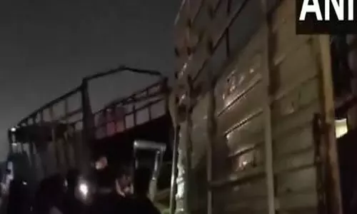 8 killed in tempo-truck collision on Mumbai-Nashik highway