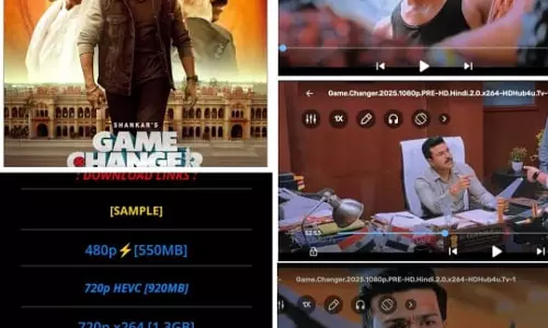 Ram Charan’s Game Changer HD Full Movie Leaked, Makers Allege Conspiracy