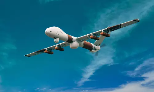 Adani-Designed Drone Crashes During Navy Trials off Porbandar Coast