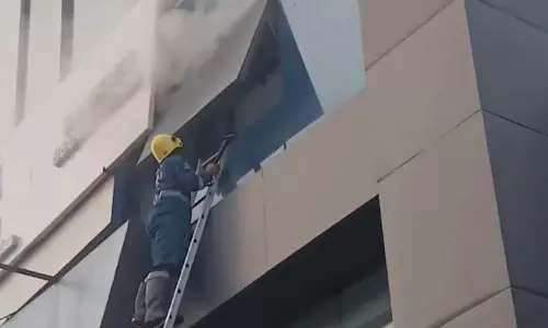Fire Breaks Out at Building in Shaikpet; No Casualties Reported