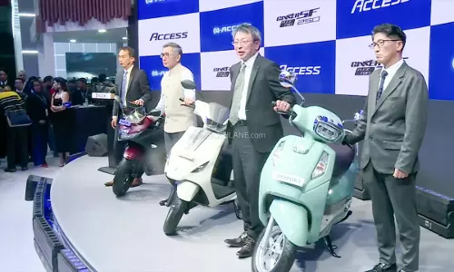 Suzuki Motorcycle India launches electric scooter e-Access, 2 other models Suzuki Motorcycle India launches electric scooter e-Access, 2 other models