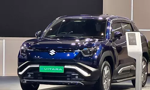Maruti Suzuki unveils first electric SUV eVITARA; to export it to 100 countries Maruti Suzuki unveils first electric SUV eVITARA; to export it to 100 countries
