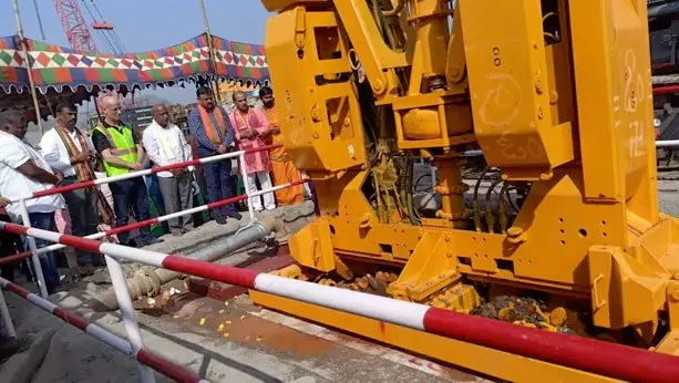 New Diaphragm Wall works begin at Polavaram project