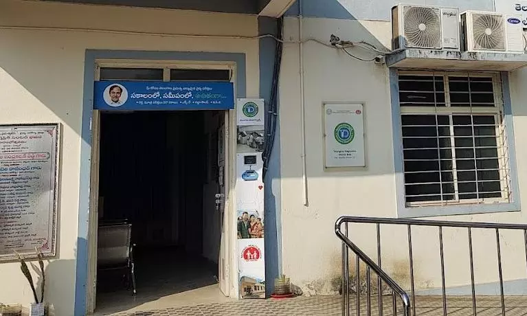 Womans Leg Stuck in Ramp at Nirmal District Hospital