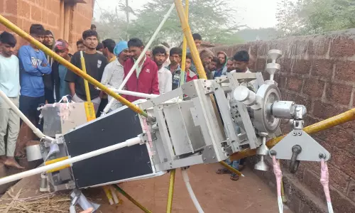 TIFR Weather Balloon Lands in Bidar sparking curiosity among locals