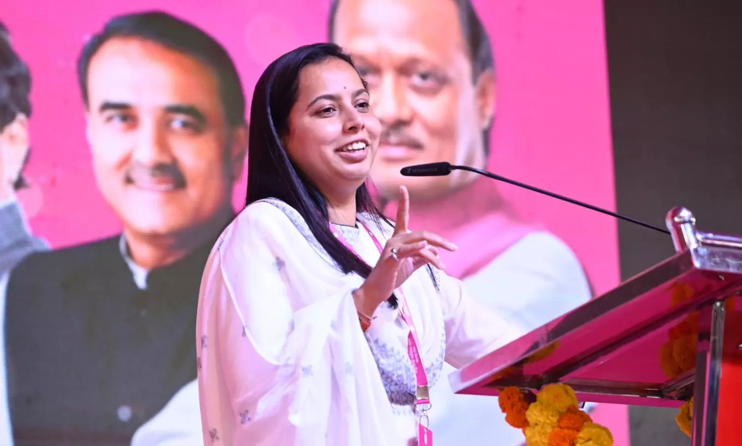 Aditi Tatkare Named Raigad Guardian Minister Amid Sena Protests Aditi Tatkare Named Raigad Guardian Minister Amid Sena Protests