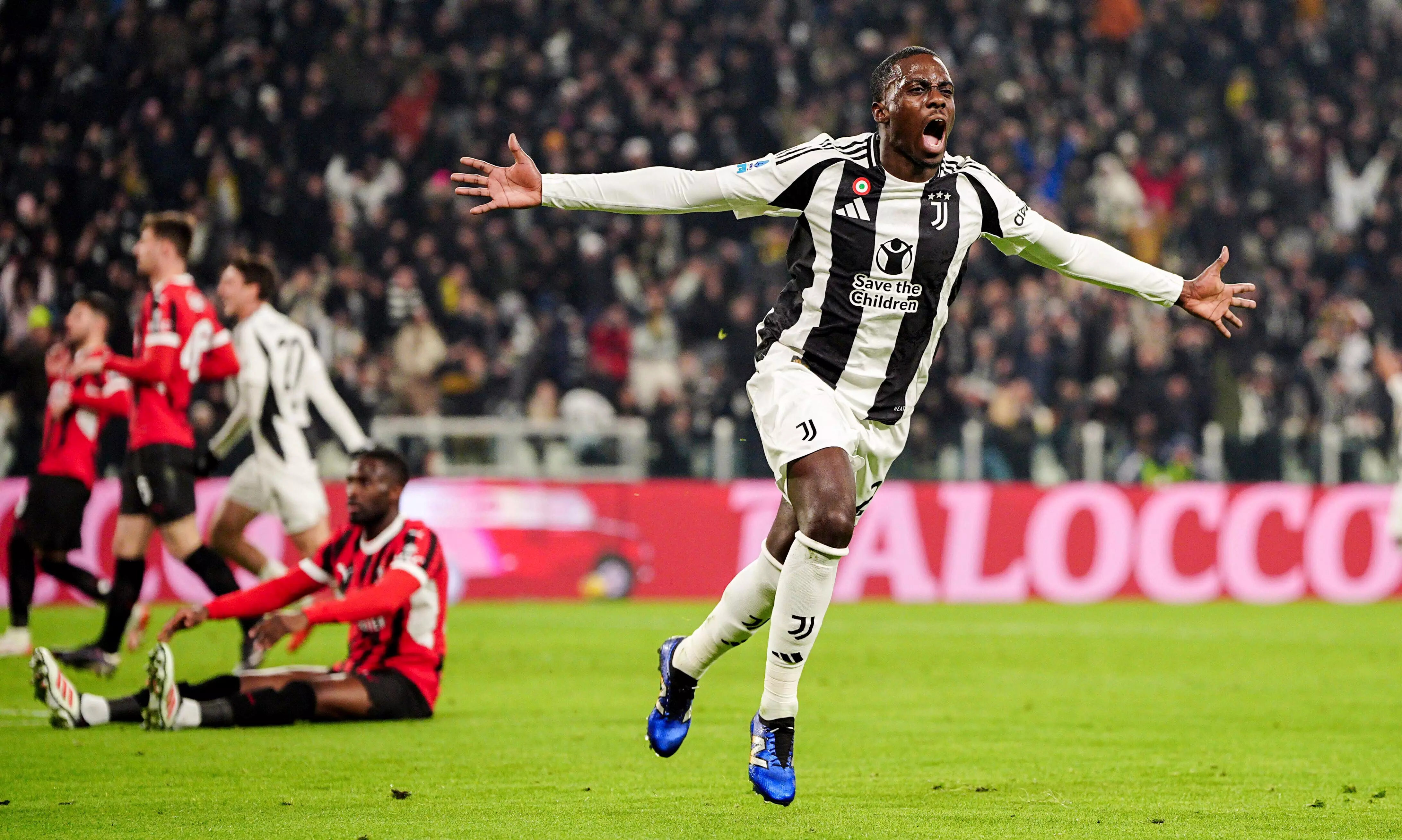 Serie A: Juventus into Champions League spots with victory over AC Milan