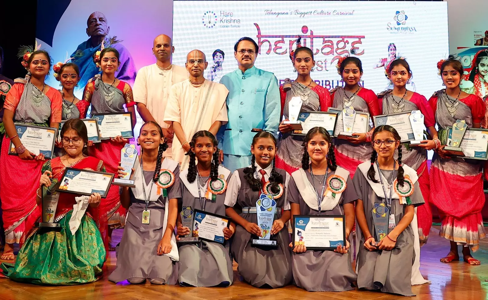 Hare Krishna International Heritage Fest celebrated in Hyderabad Hare Krishna International Heritage Fest celebrated in Hyderabad