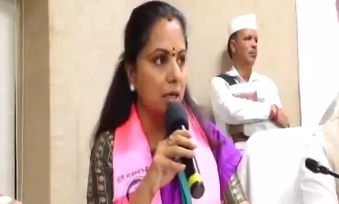 BRS MLC Kavitha Welcomes Turmeric Board, Seeks MSP