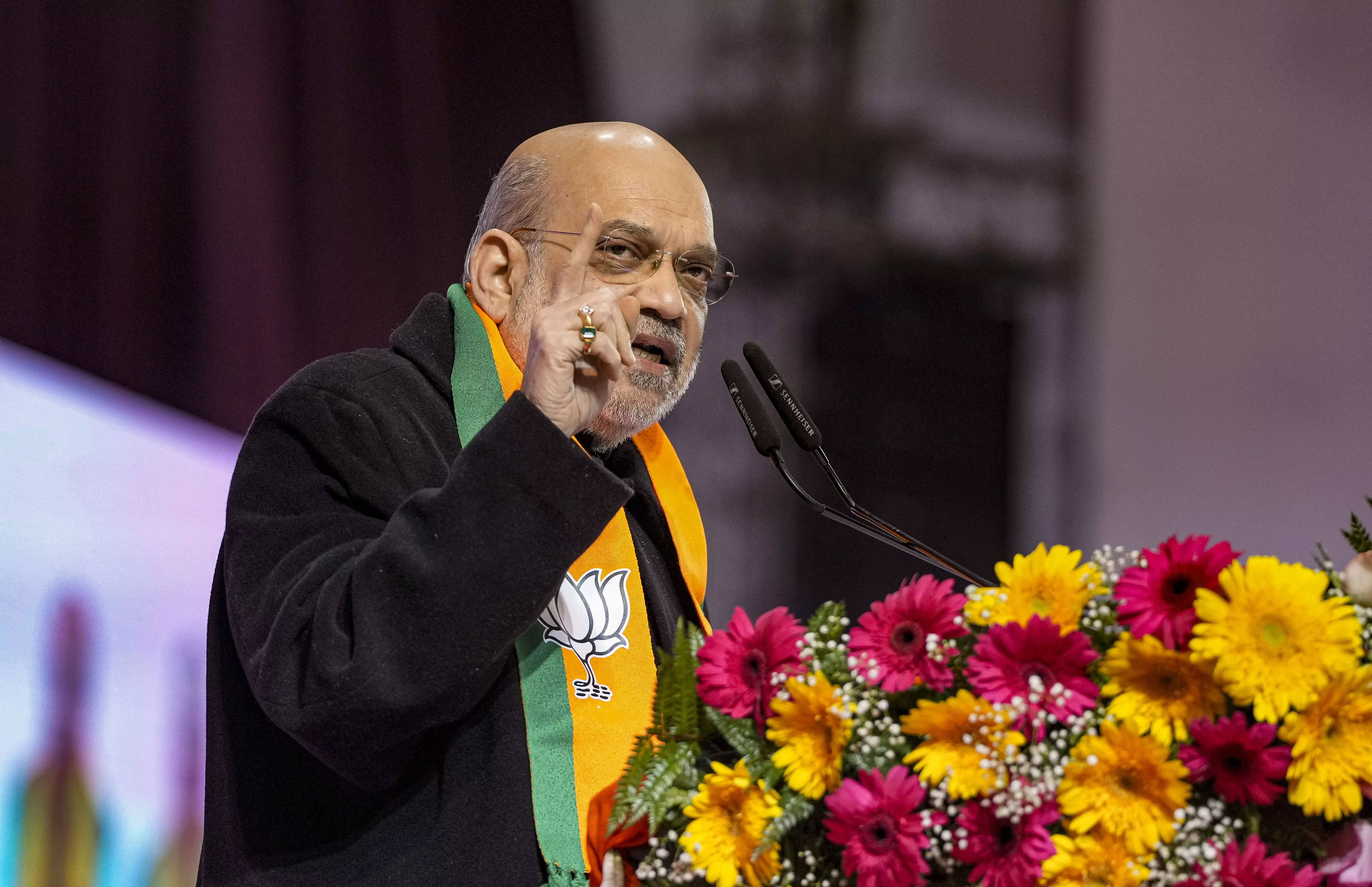 Amit Shah Lays Stone for Composite Indoor Shooting Range at Police Academy