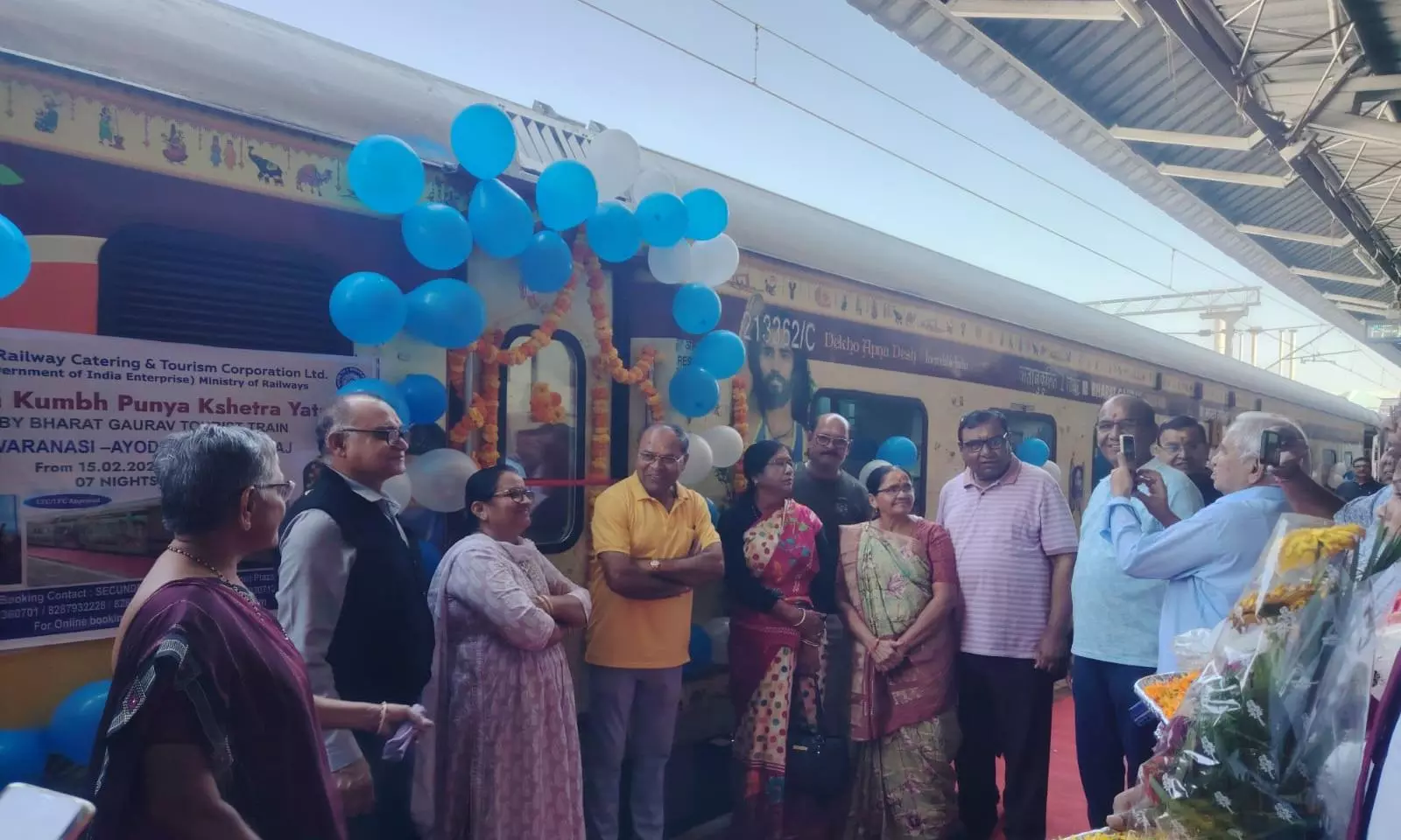 First Maha Kumbh Train From Secunderabad Starts