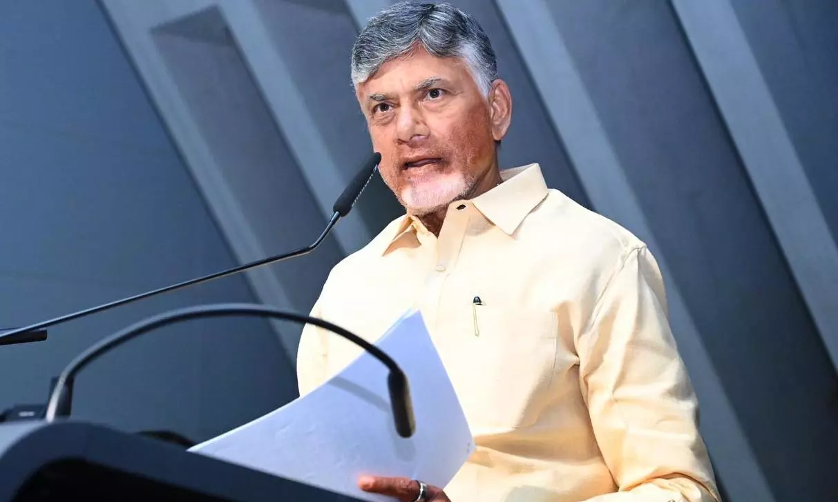 AP CM Naidu urges Telugus to give jobs instead of seeking them AP CM Naidu urges Telugus to give jobs instead of seeking them