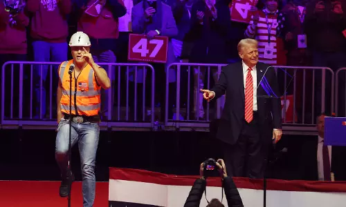 Trump vows to act at historic speed to fix every single crisis facing US