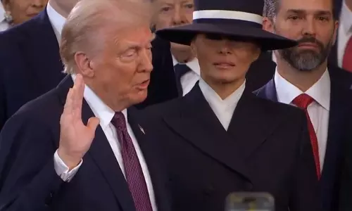 Trump becomes the 47th president of the United States
