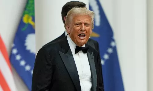 A look at false and misleading claims Trump made at inaugural events A look at false and misleading claims Trump made at inaugural events