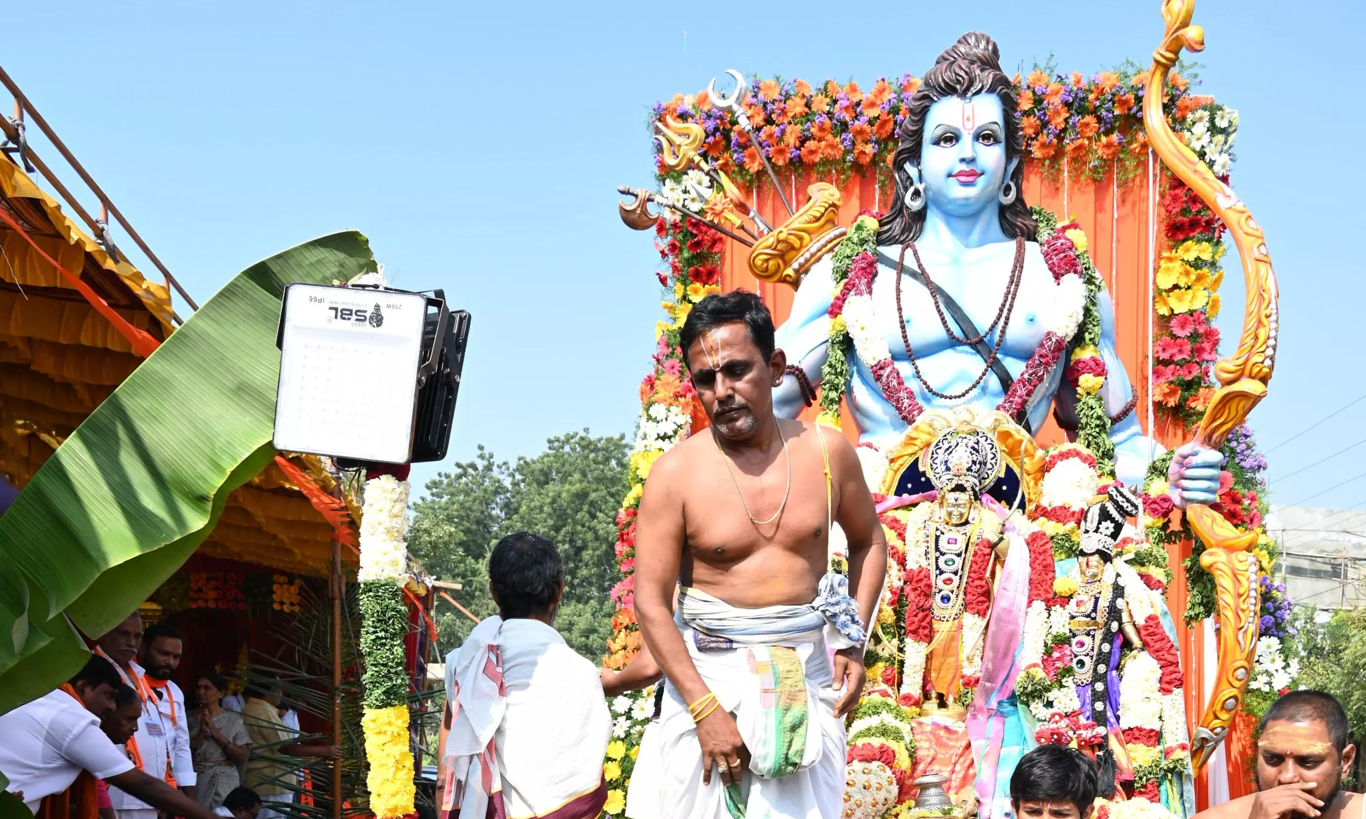 Sri Rama Shobhayatra Conducted in Kadapa Town