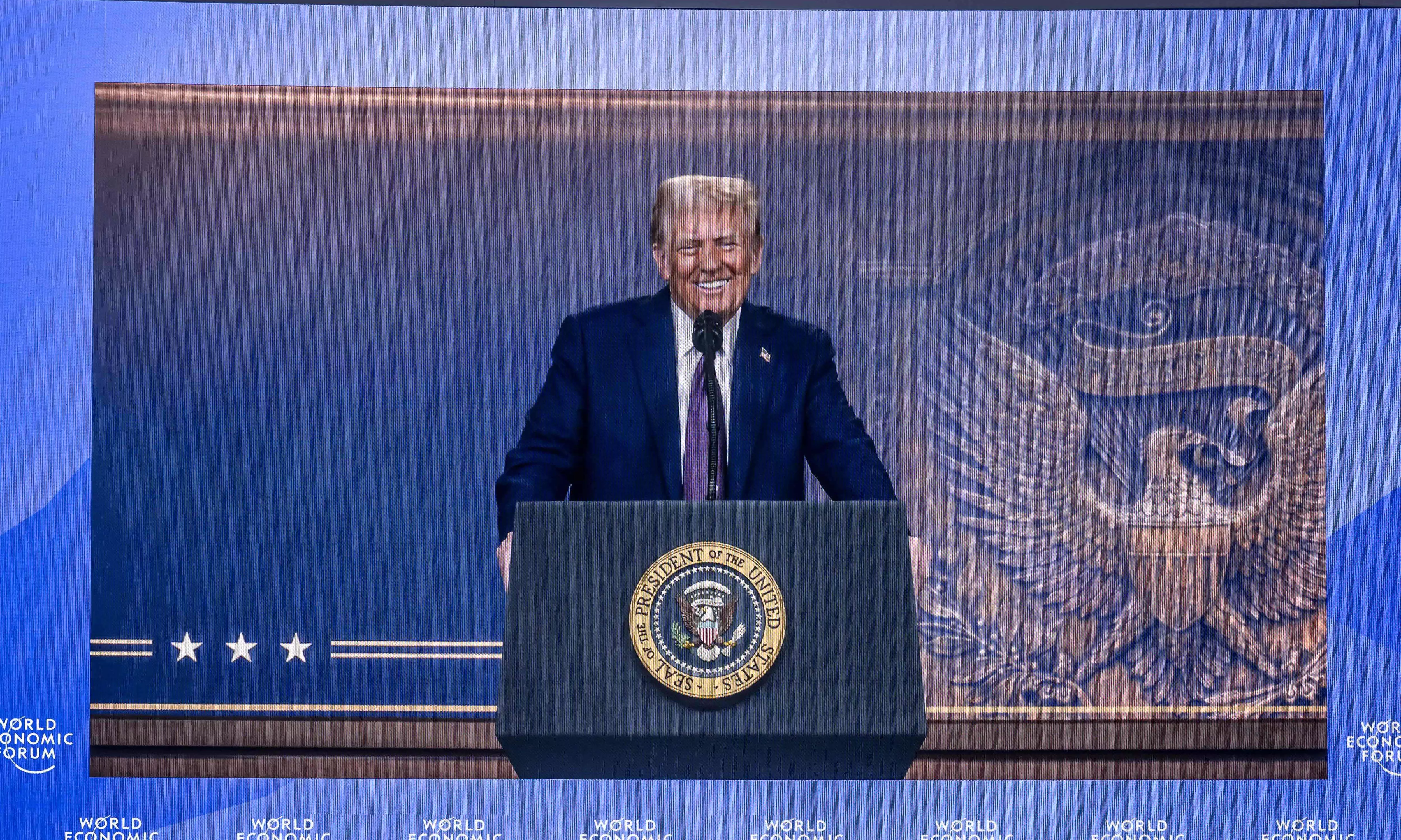 Trump tells businesses to manufacture in US or face tariffs Trump tells businesses to manufacture in US or face tariffs