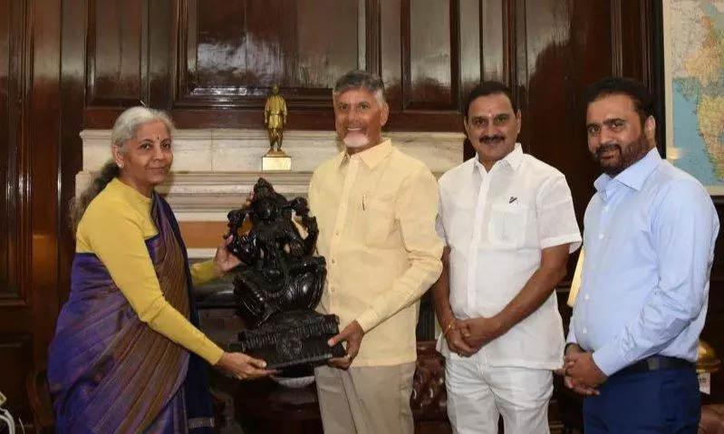 Union minister Varma Thanks Nirmala for Rs 11,440 Cr Package to VSP