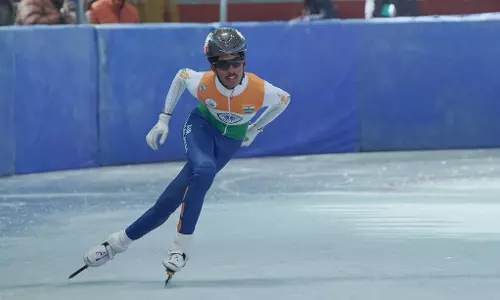 Pranav Madav Wins Second Gold for Telangana; ITBP Tames Army in Ice Hockey