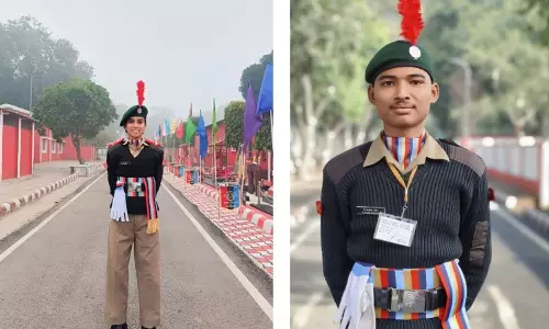 Two cadets selected for R-Day fete