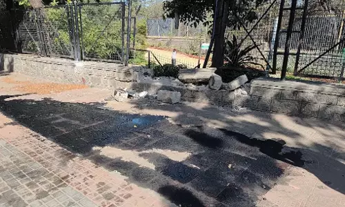 One killed, two injured after speeding car runs over them on footpath