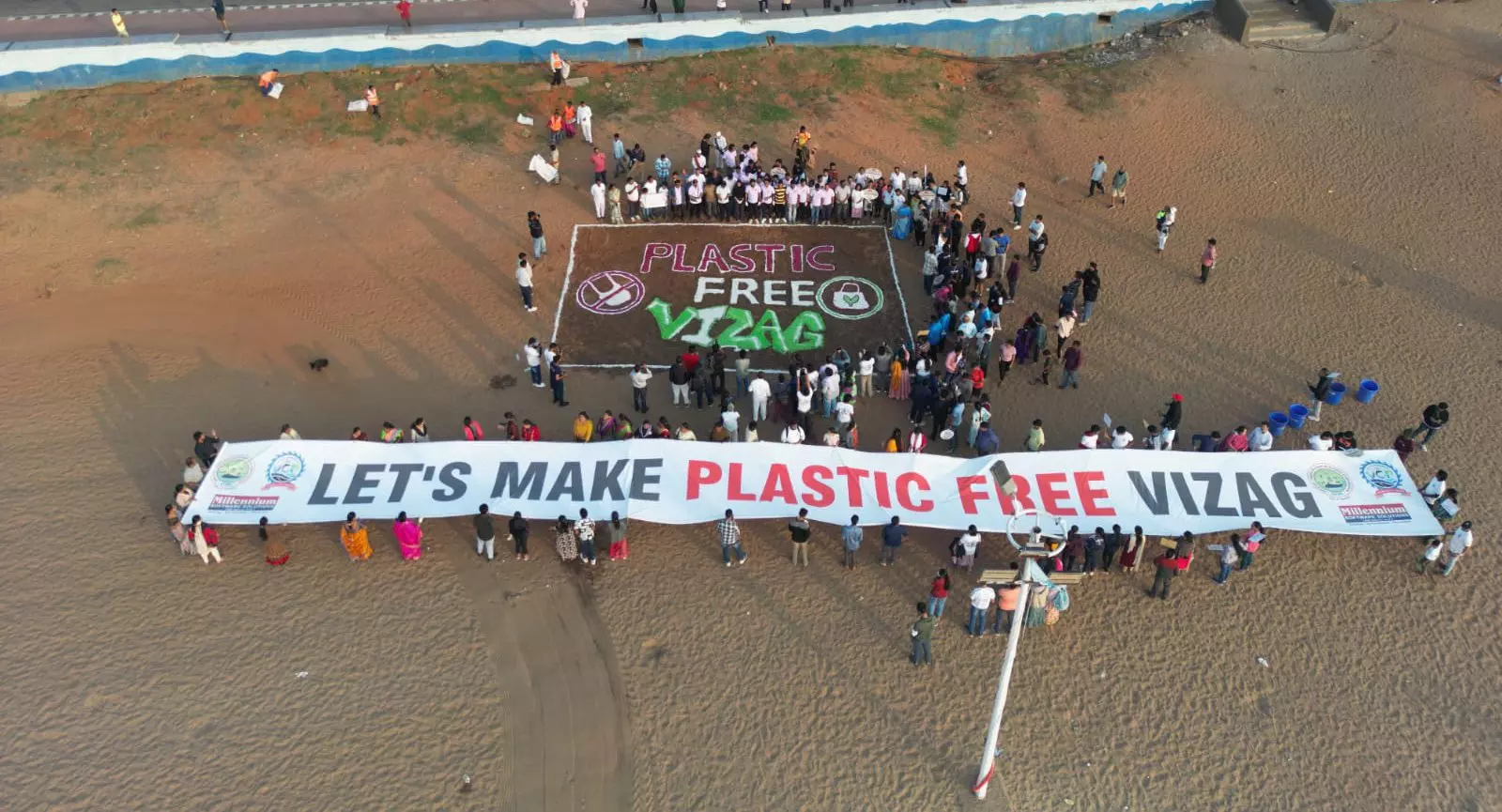 1,200 kg of Single-Use Plastic Seized in Vizag 1,200 kg of Single-Use Plastic Seized in Vizag