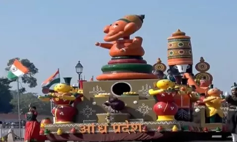 AP Etikoppaka Bommalu Shines at Republic Day Celebrations in Delhi