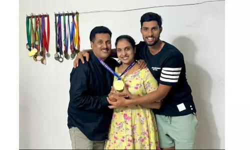 Tilak Varma Shines on Field as Parents Seek Blessings at Kumbh Mela Tilak Varma Shines on Field as Parents Seek Blessings at Kumbh Mela