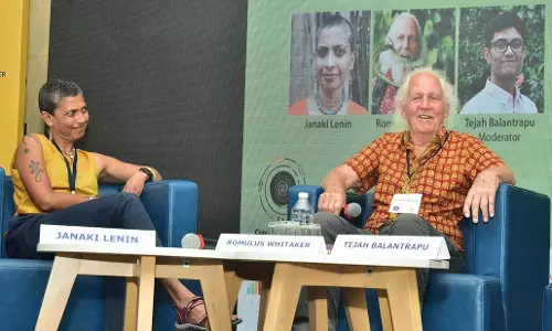 Mirth and laughter as Romulus Whitaker comes to Hyderabad