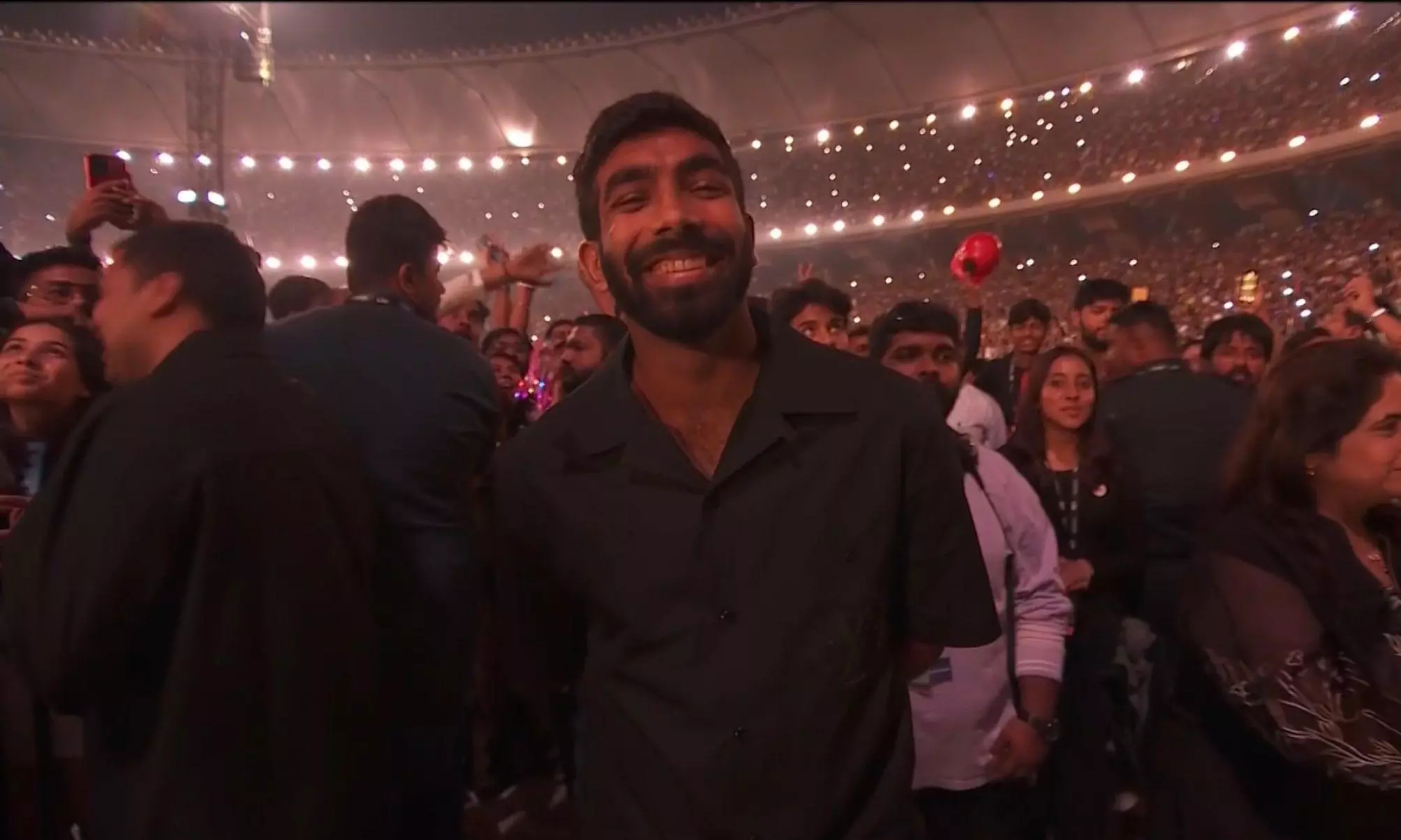 Chris Martin hails Bumrah as best in world at Ahmadabad Coldplay concert Chris Martin hails Bumrah as best in world at Ahmadabad Coldplay concert