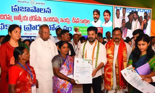 Telangana Govt Deposits Rs 579 Crore Under Rythu Bharosa, Indiramma Atmiya Schemes