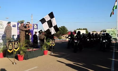 ICG flags off bike rallies for its February 1 Raising Day