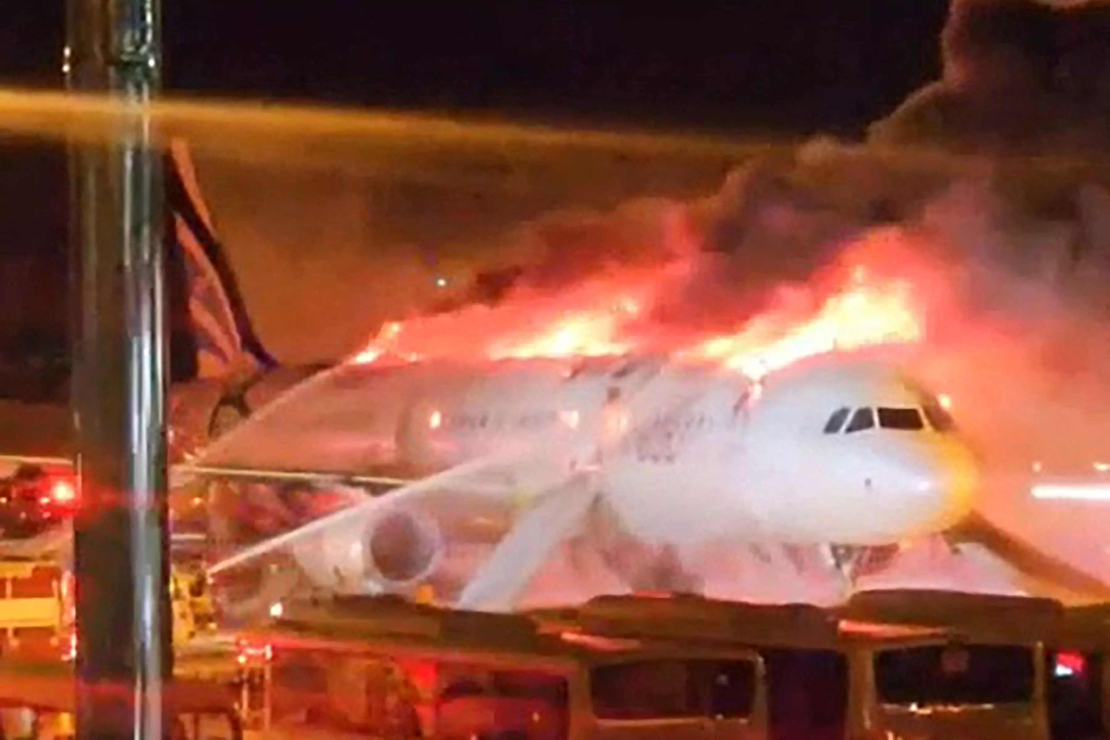 Plane Catches Fire at South Korean Airport; 176 Evacuated Plane Catches Fire at South Korean Airport; 176 Evacuated