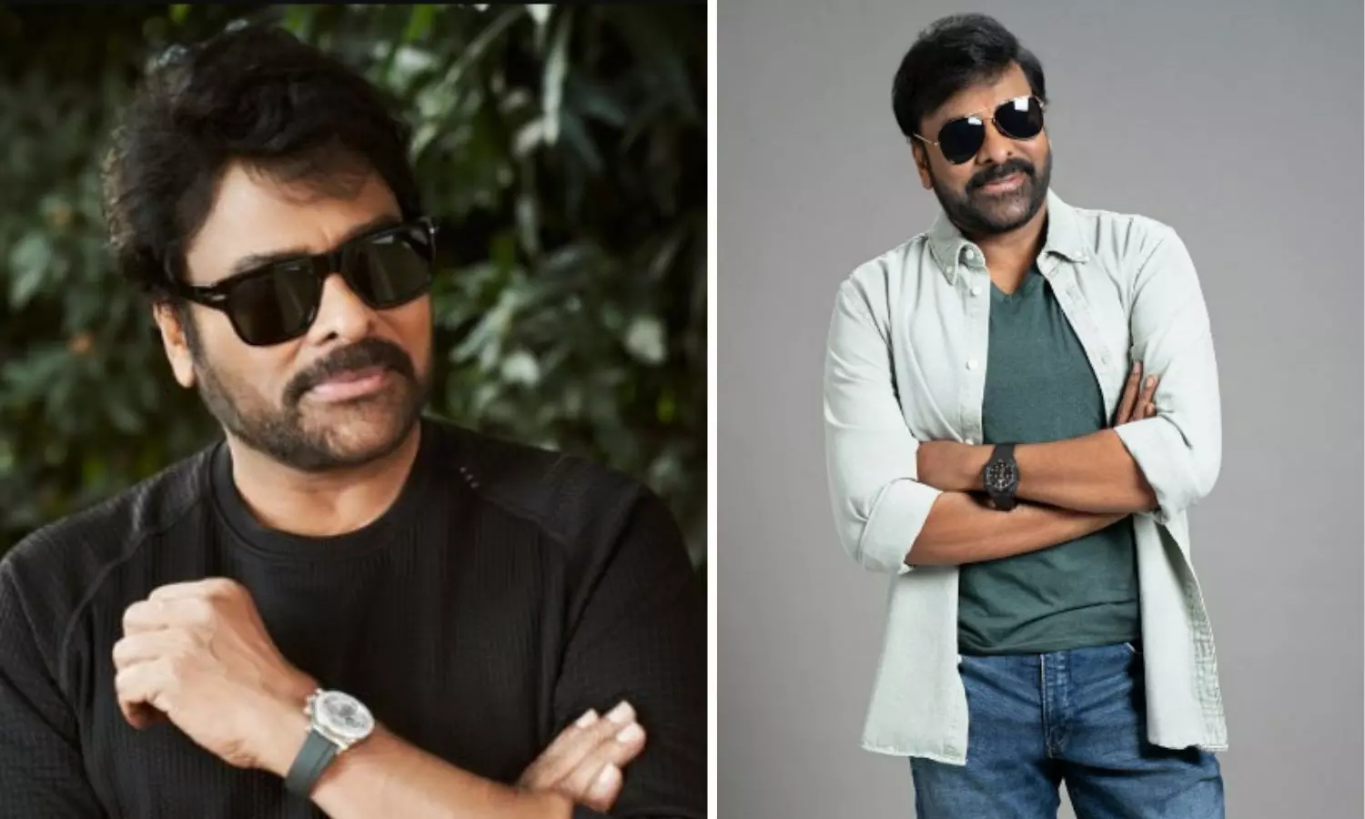 Chiranjeevi Hails Ramdev as an Artist of Greenery Chiranjeevi Hails Ramdev as an Artist of Greenery