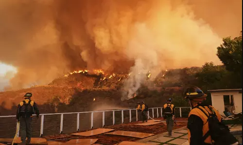 Study: Climate change worsened California wildfires