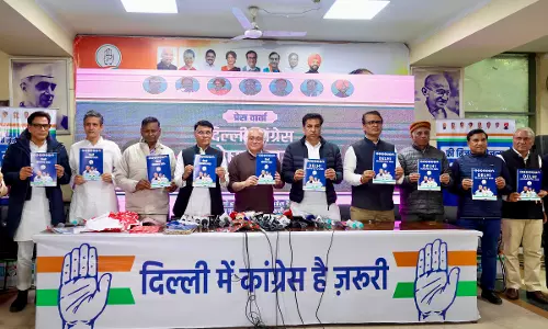 Congress releases manifesto for Delhi polls, promises caste census