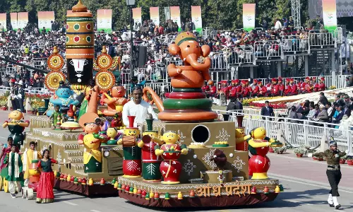 APs Tableau Etikoppala Bommalu Wins Third Prize at 76th Republic Day Parade