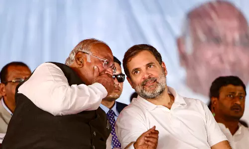 Delhi Polls: Kharge, Rahul Campaign in Full Force