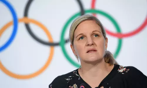 IOC presidential candidates pitch to exclusive club of Olympic voters at closed-door event IOC presidential candidates pitch to exclusive club of Olympic voters at closed-door event