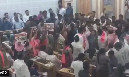 Tensions Escalate in GHMC Budget Meeting Tensions Escalate in GHMC Budget Meeting