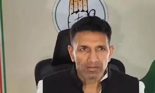 Narrow Escape for MP Congress Chief As Truck Hits His Car