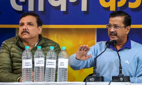 Yamuna poison row: Kejriwal to visit EC office, submit reply to notice Yamuna poison row: Kejriwal to visit EC office, submit reply to notice