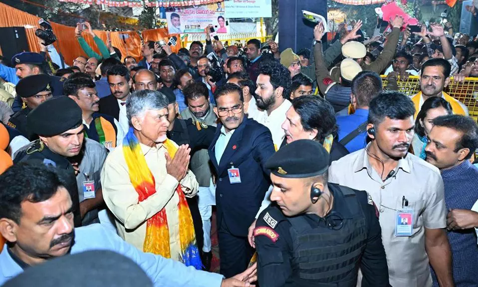 Naidu tells Telugu voters to back BJP