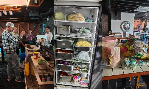 Task Force Inspection Reveals Multiple Violations at Posh Nosh Lounge & Bar in Jubilee Hills