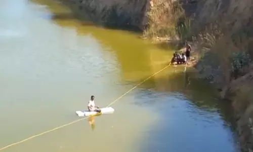 Two Children Die After Falling into quarry in Mahabubnagar