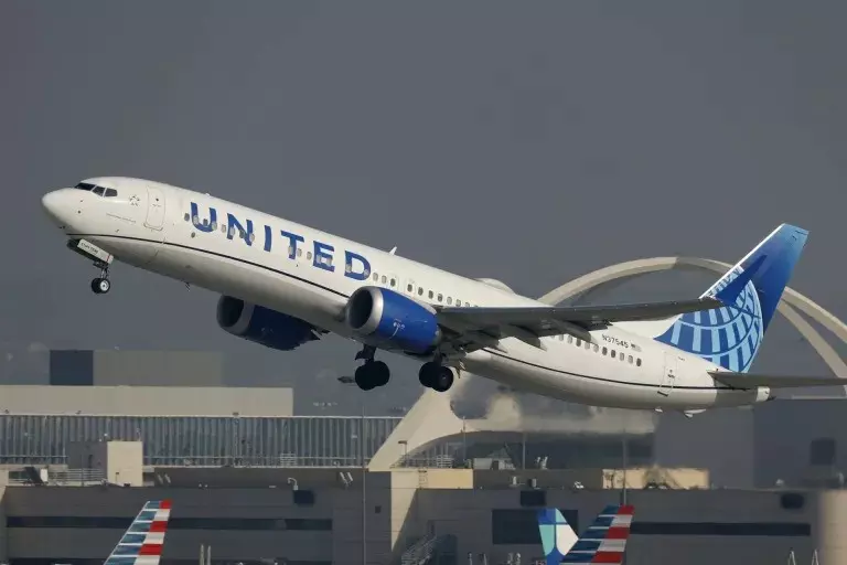 United Airlines flight evacuated after engine fire at Houston takeoff