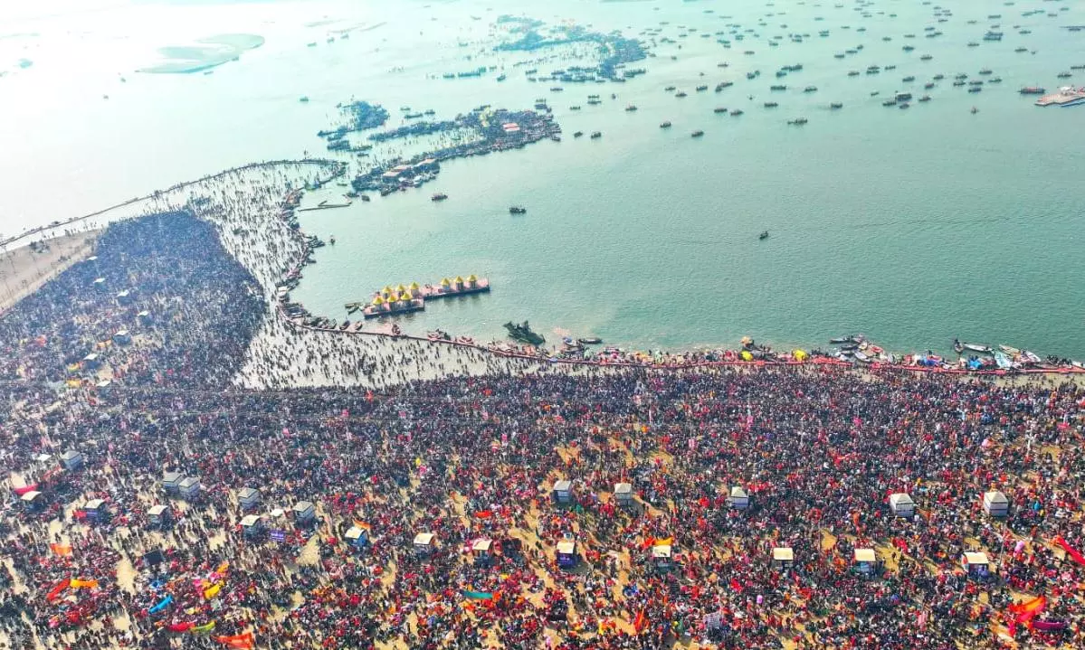 Opposition MPs seek discussion on Maha Kumbh Opposition MPs seek discussion on Maha Kumbh