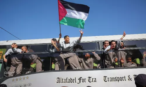 Gaza war is paused, but Israel and Hamas keep up a fierce battle of optics over hostage releases